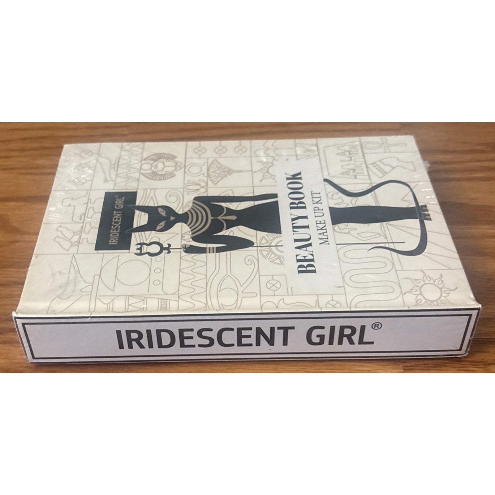 Iridescent Girl Beauty Book Makeup Kit Eyeshadow Highlighter Blush Brow Contour