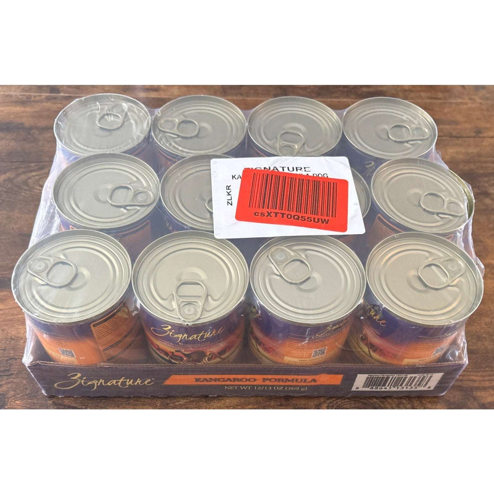 Zignature Kangaroo Limited Ingredient Formula Wet Dog Food 13oz, CASE OF 12