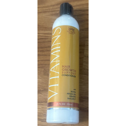 Vitamins Conditioner for Hair Loss - Promotes Regrowth, Volume & Thickening 10oz
