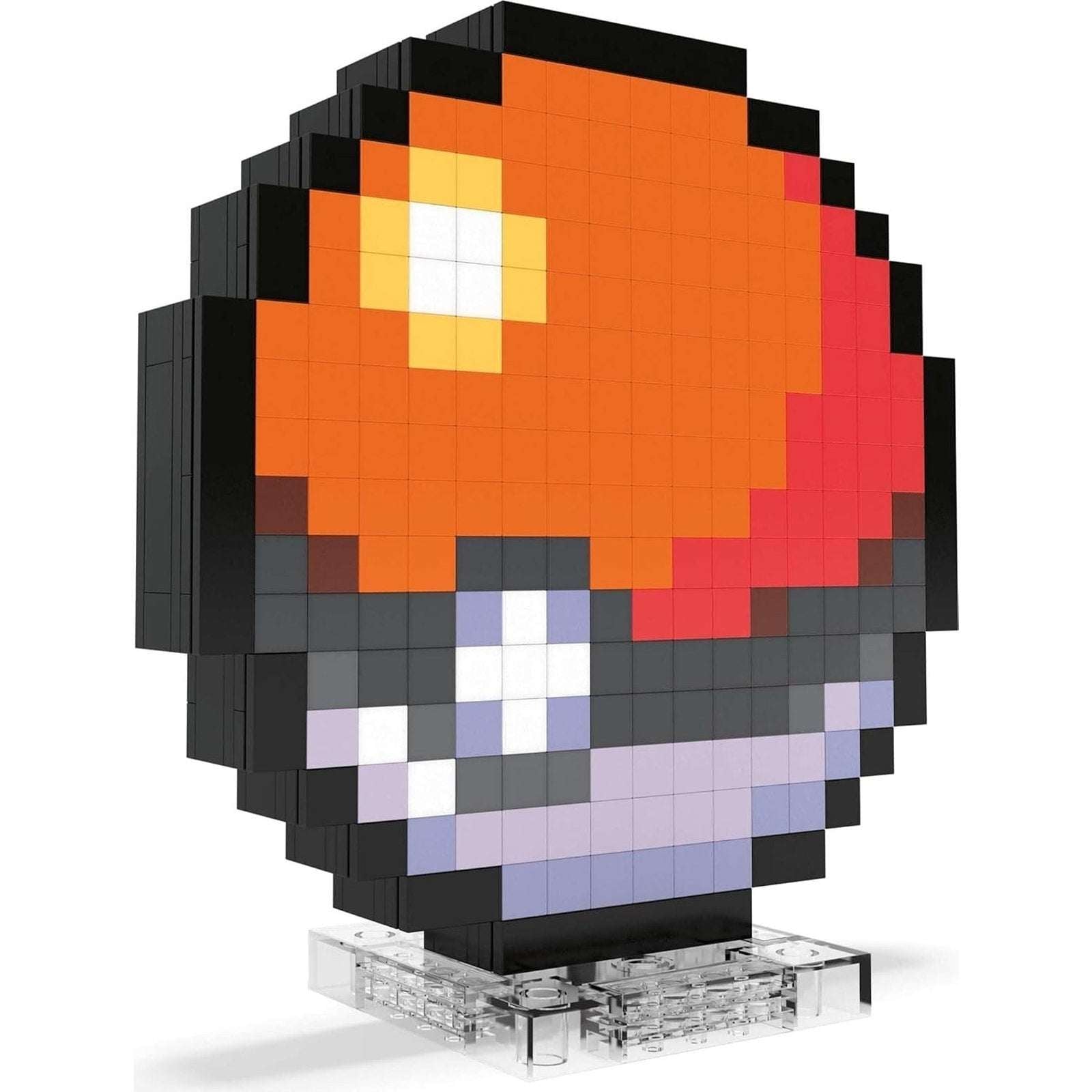 MEGA BLOKS Pokemon POKE BALL Pixel Art 384PC Building Toy Set JGG71 Retired 2025
