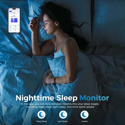 Smart Health Wristband, Wearable Activity & Fitness Tracker, 120+ Sports Modes