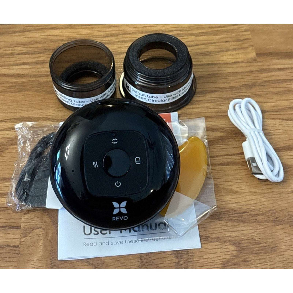 REVO Smart Cup The Original 4-in-1 Red Light Cupping Therapy Massager w Heat NEW