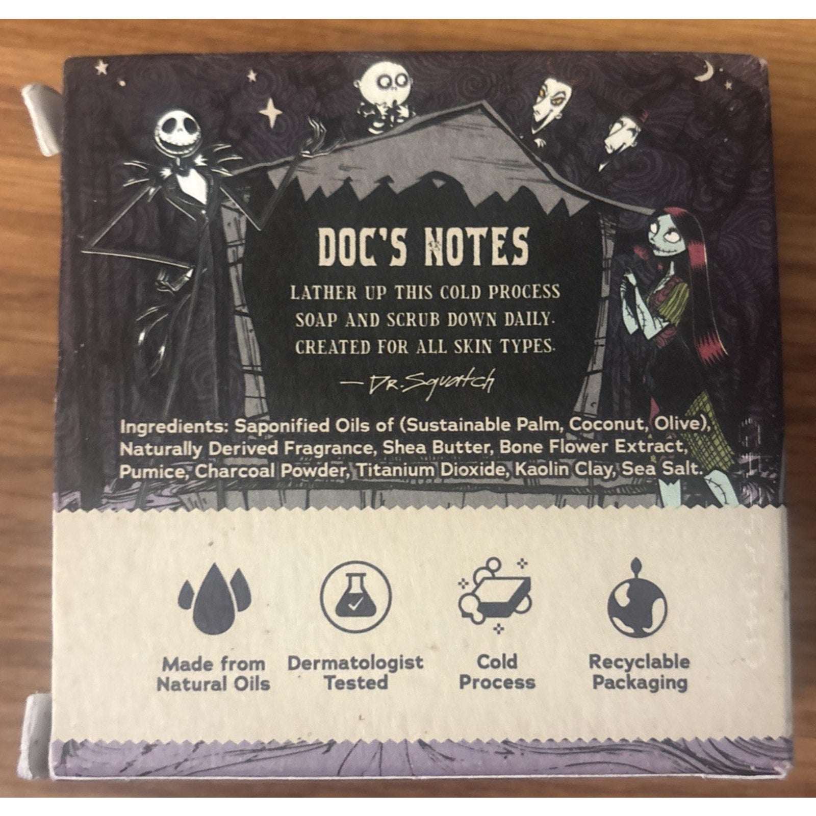 Dr. Squatch Skellington’s Suds & Hot Choccy Limited Edition Men’s Natural Soap