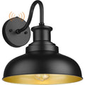 Diyel Outdoor DUSK TO DAWN Gooseneck Barn Light Wall Sconce Farmhouse Rustic