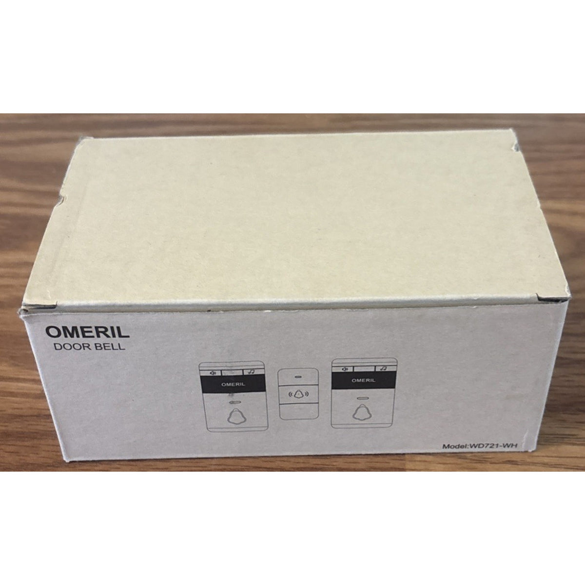 Omeril Weatherproof Wireless Doorbell with 2 Plug-In Receivers 1000ft Range Kit