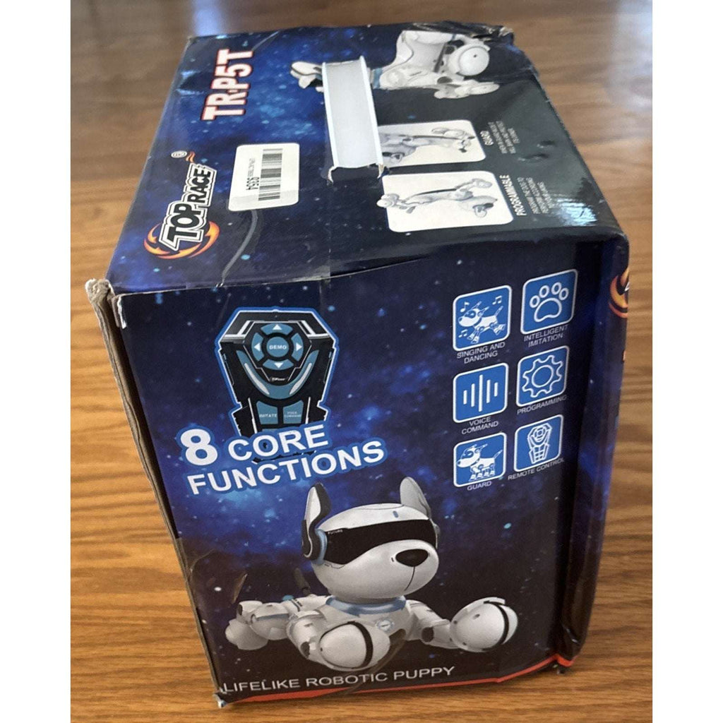 Interactive Programable Smart Robot Dog Rechargeable Voice Guard Mode Imitation