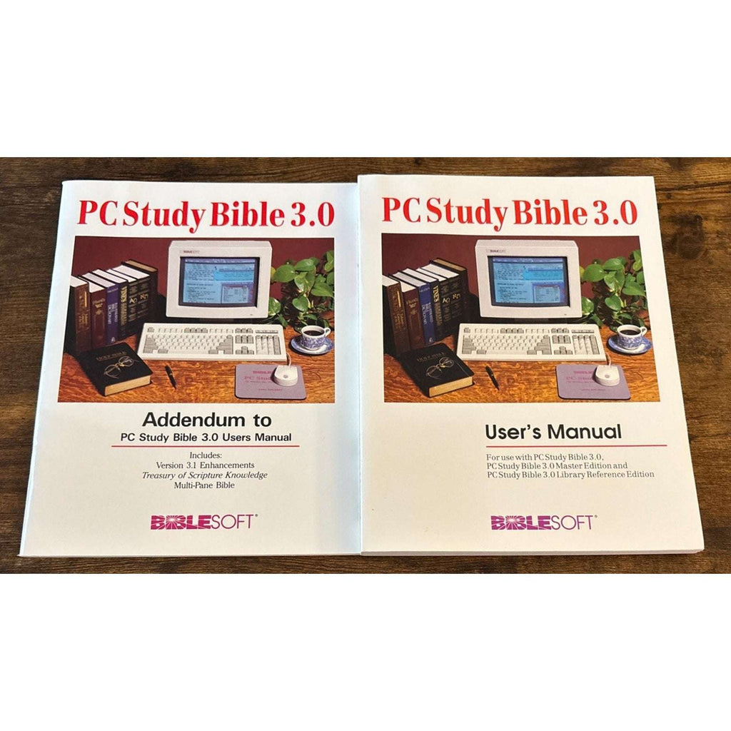 Biblesoft PC Study Bible New Reference Library 17 Floppy Disk Set KJV NIV Nelson