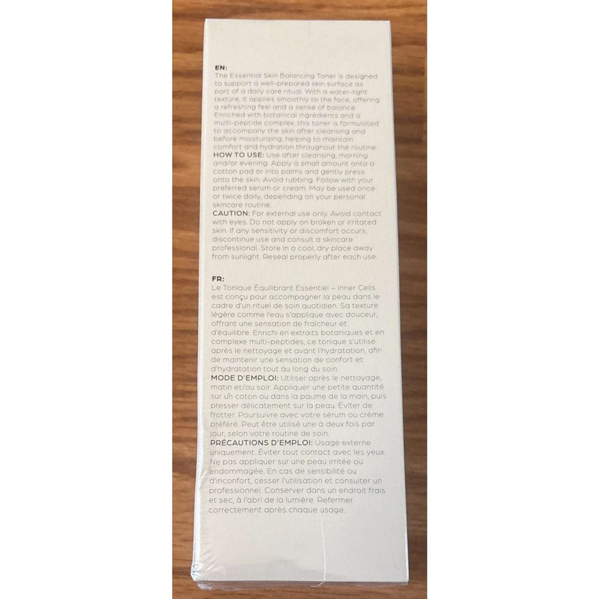 Inner-Cells 2PC Hyaluronic + Multi-Peptide Complex Skin Toner & Refining Peel