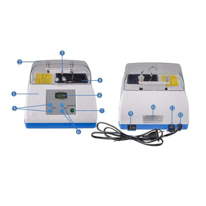 Dental Lab Digital Amalgamator High Speed Electric Capsule Mixer 2800-5000Rpm G8
