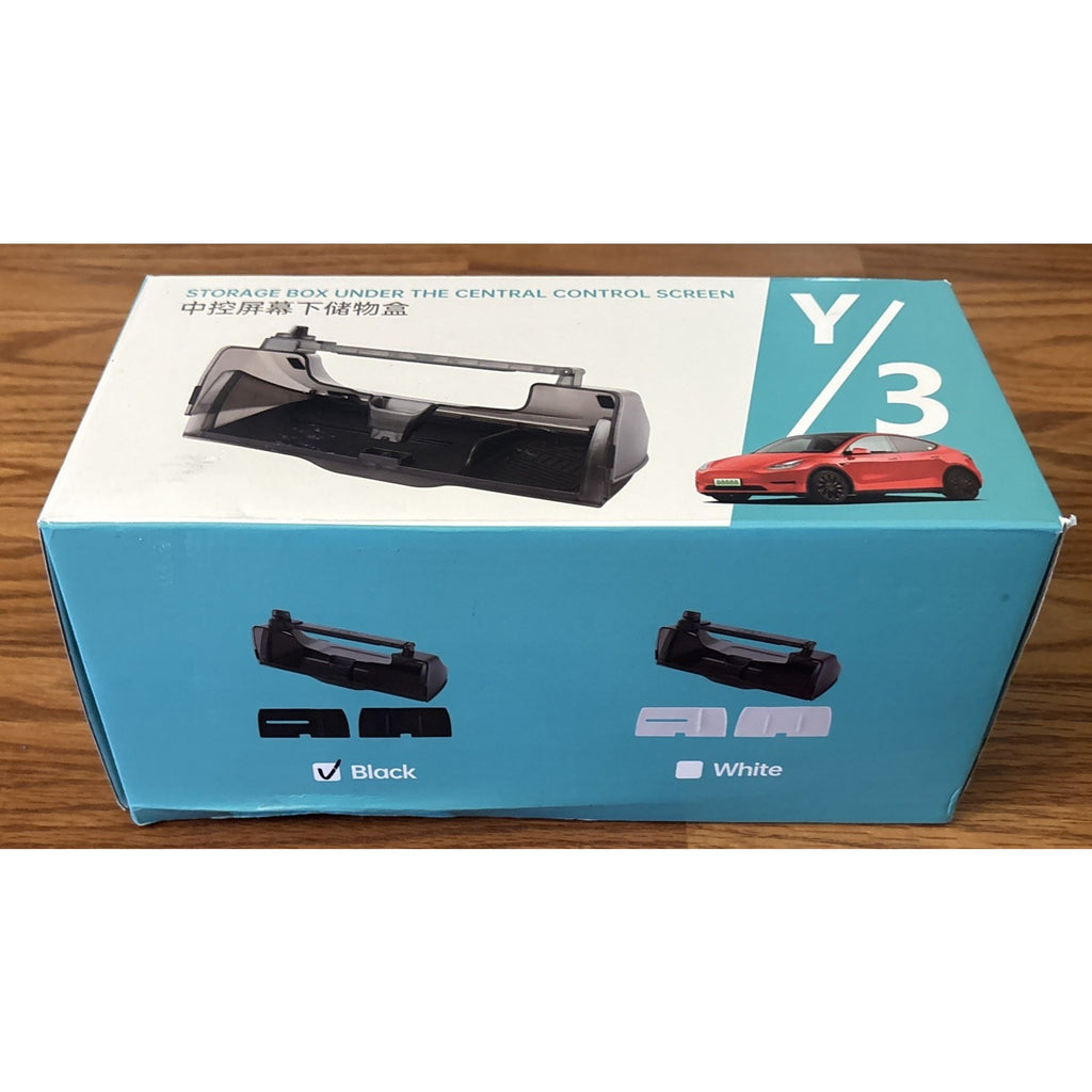Hidden Under Screen Storage Organizer Tesla Y/3 Model Y Juniper Model 3 Highland