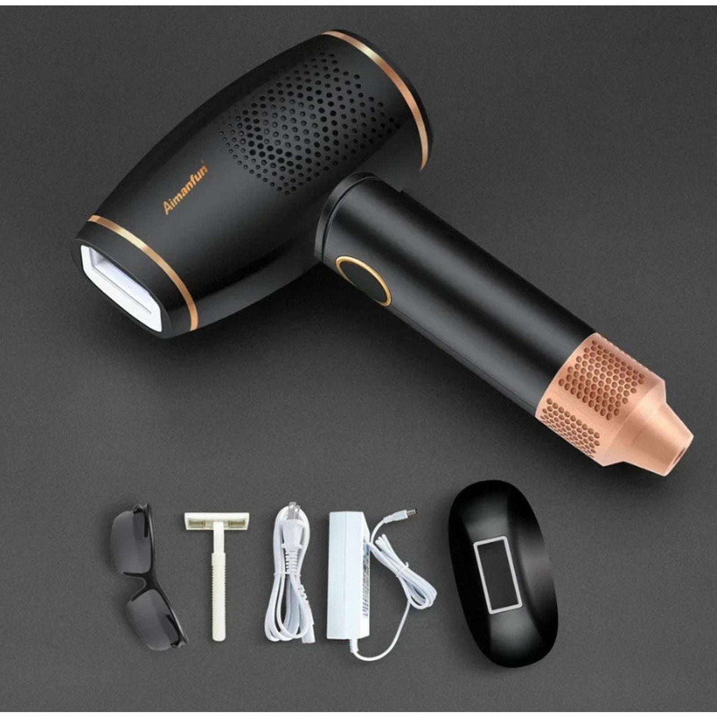 Aimanfun Ice Sense IPL Hair Remover A-3588 - 300K+ Flashes, Cooling, Automatic