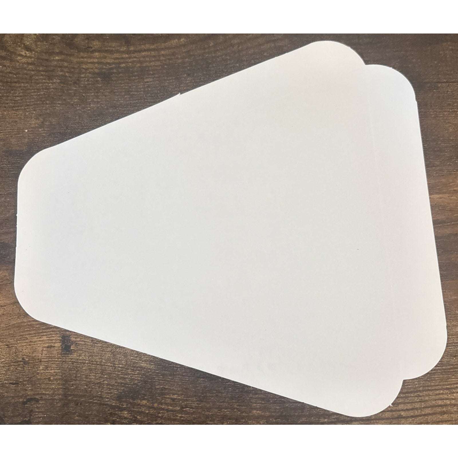 New Southern Champion Tray 1480 Paperboard White Pizza Slice Wedge (Case of 500)