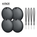 4Pk Smart Bluetooth Tracker Tag Item Finder Locator for Keys Luggage Bag (iOS)