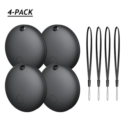 4Pk Smart Bluetooth Tracker Tag Item Finder Locator for Keys Luggage Bag (iOS)