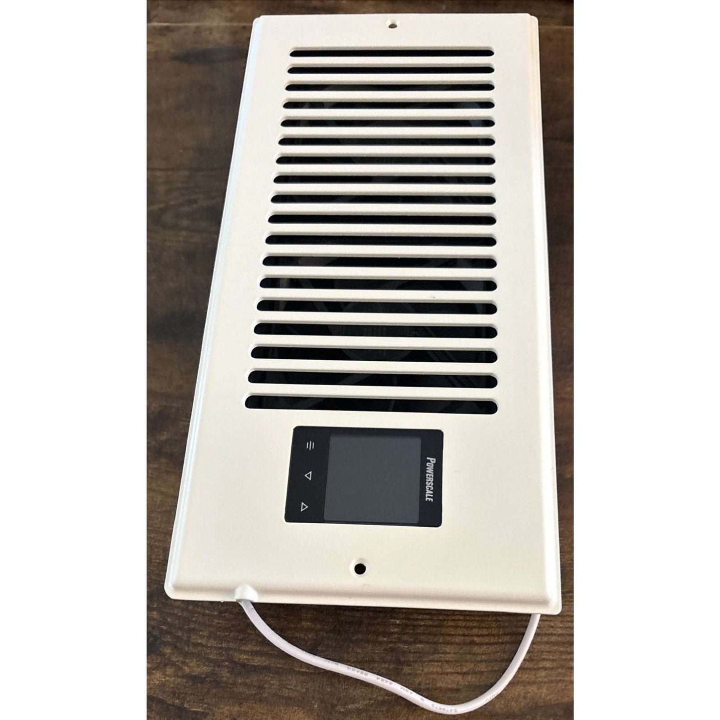 4"X10" Smart Vent Air Booster Register Fan 9-Speeds Thermostat & Humidity Sensor