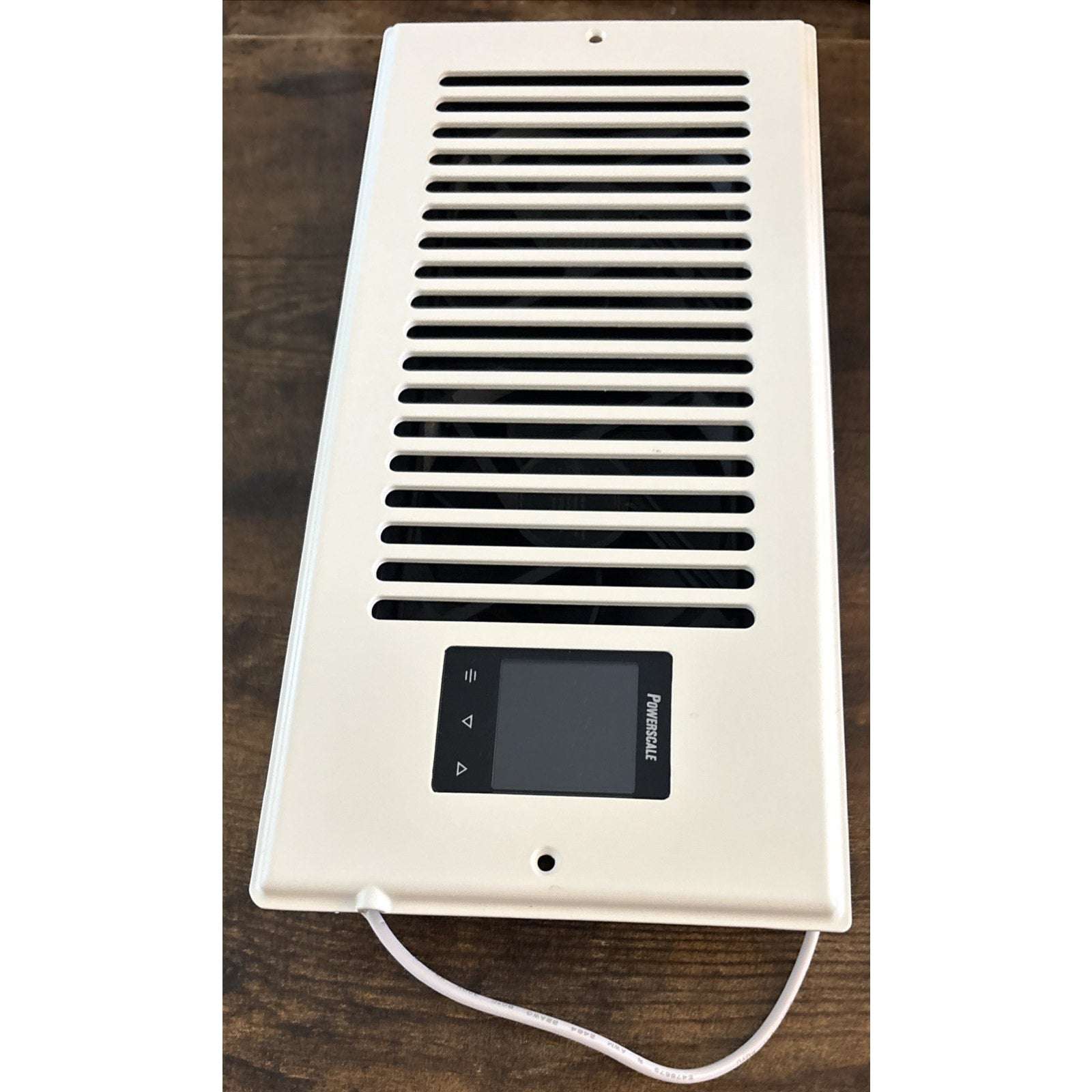 4"X10" Smart Vent Air Booster Register Fan 9-Speeds Thermostat & Humidity Sensor