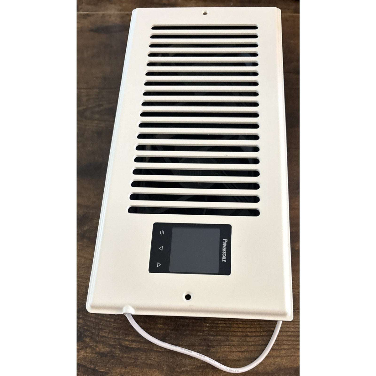 4"X10" Smart Vent Air Booster Register Fan 9-Speeds Thermostat & Humidity Sensor