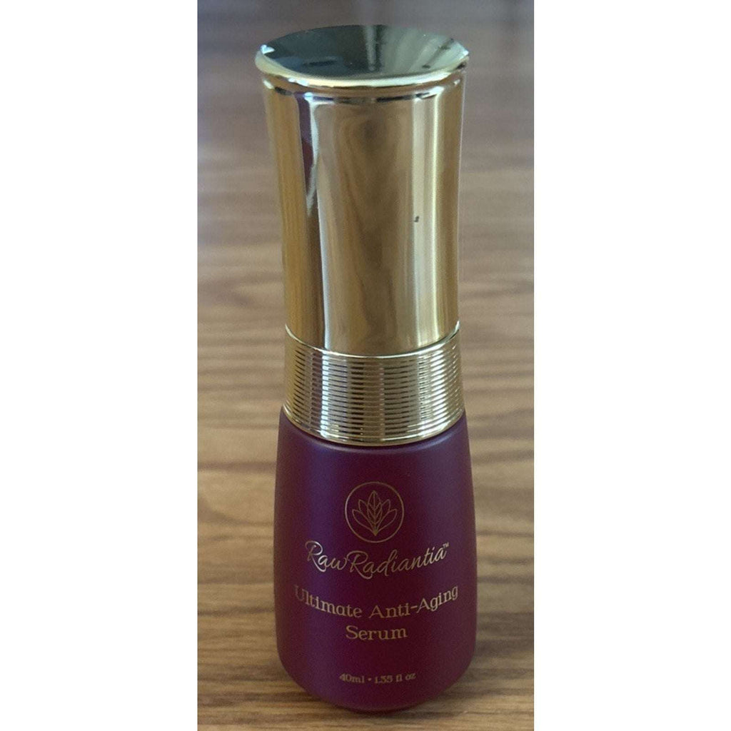 RawRadiantia Ultimate Anti-Aging Serum Hyaluronic Acid + Peptides + Pomegranate