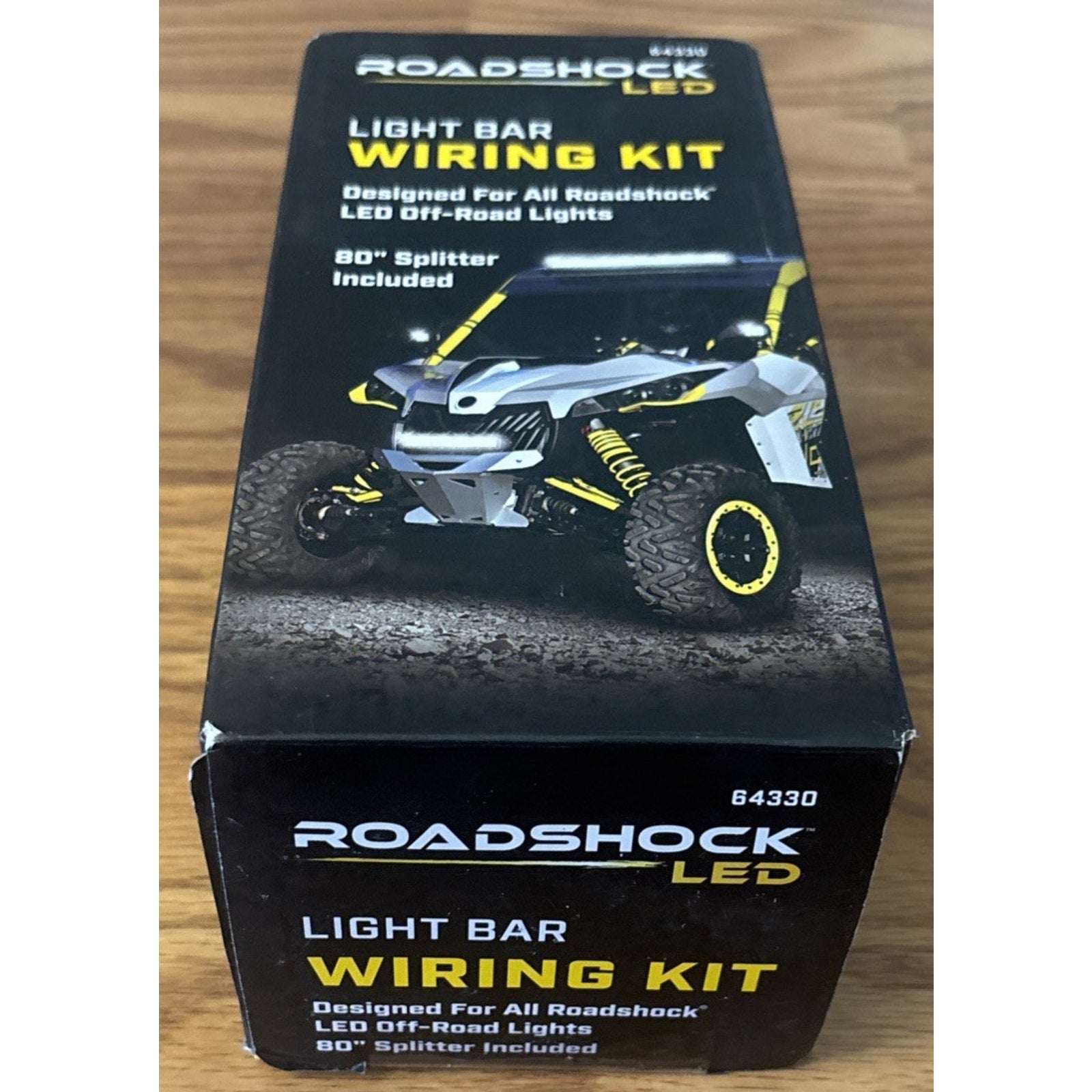 ROADSHOCK OFFROAD LED Light Bar Wiring Harness Kit 40A Relay +80" Splitter 64330