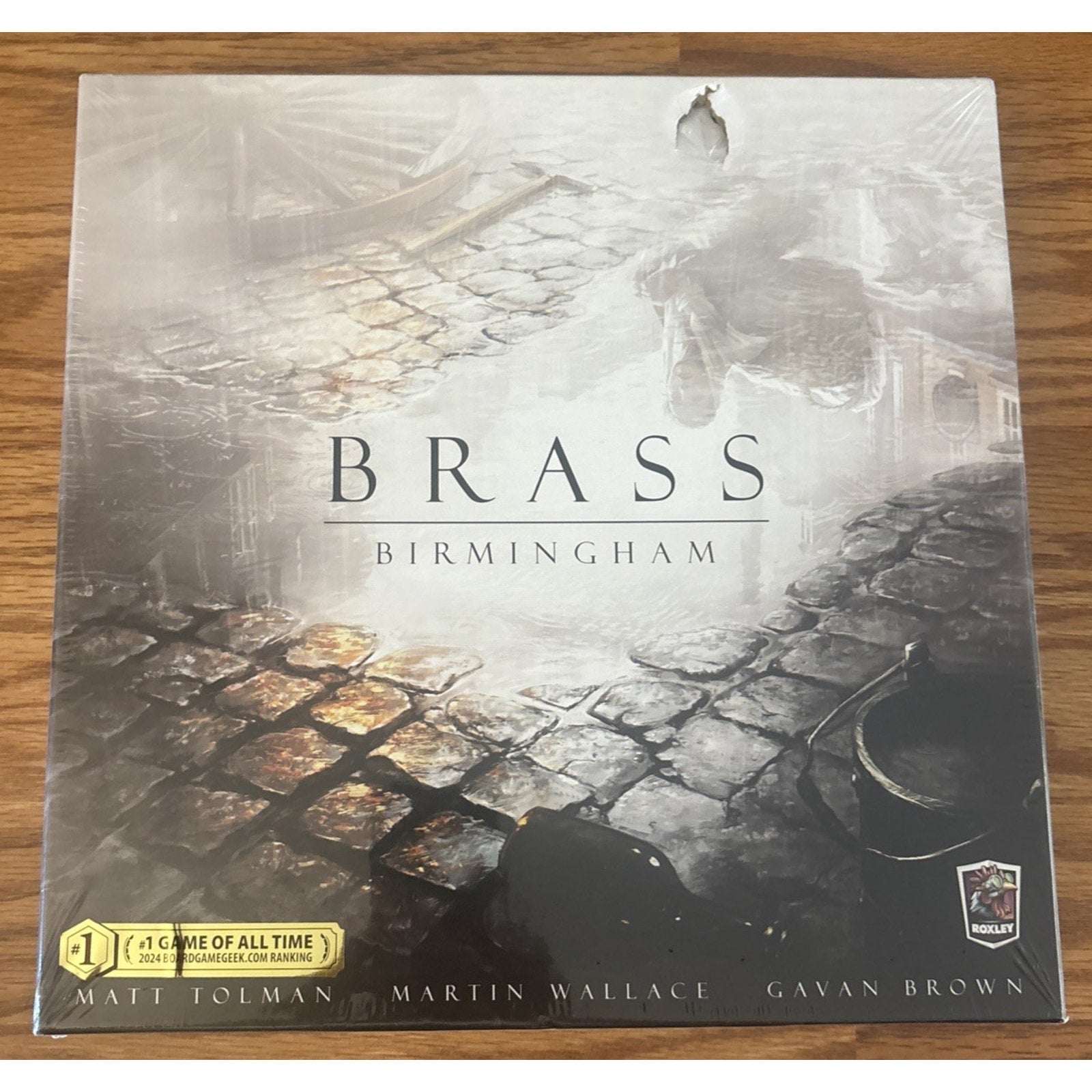 Roxley Games Brass Birmingham Board Game, New/Sealed Slightly Damaged Box