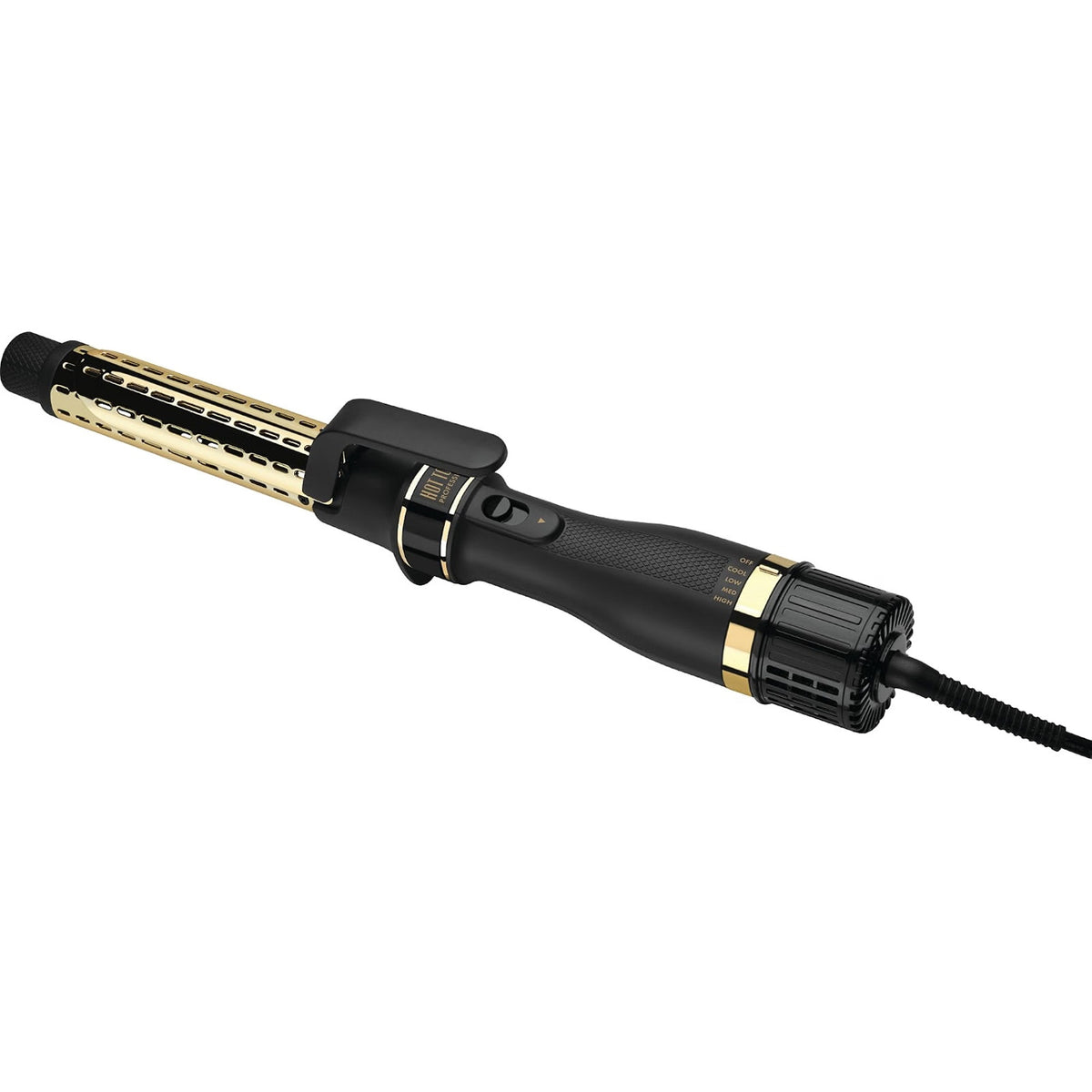 Pro Artist 24K Gold One Step Hair Dryer & Blowout Curler with 360° Air Flow -NEW