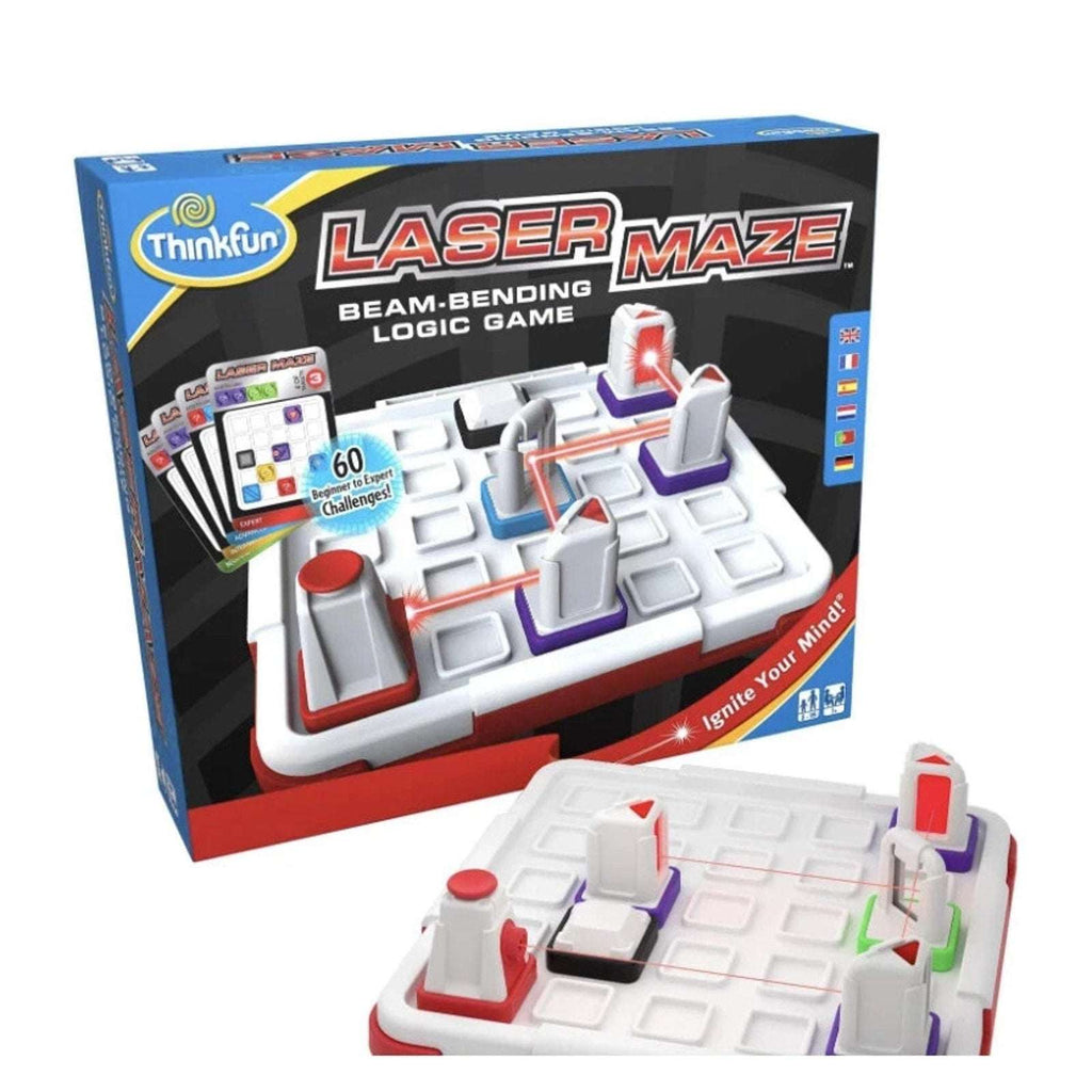 Think Fun Laser Maze Brain Game - STEM Award - Multi-Level Beginner to Expert