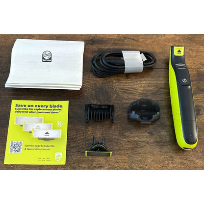 Philips Norelco OneBlade 360 Face Hybrid Electric Trimmer Shaver QP2724/90