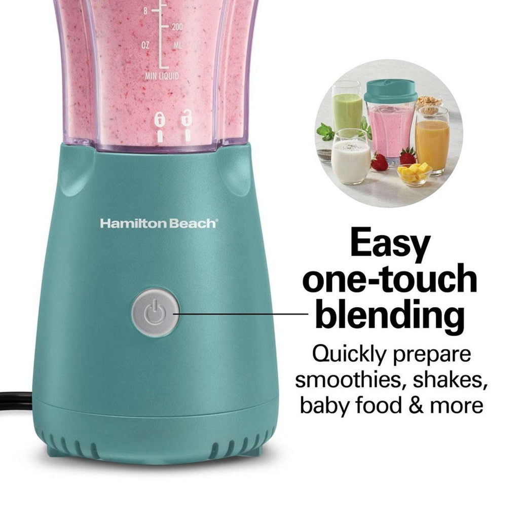Hamilton Beach Personal Blender With Travel Lid Green 51201 Corded 300W NEW-OB