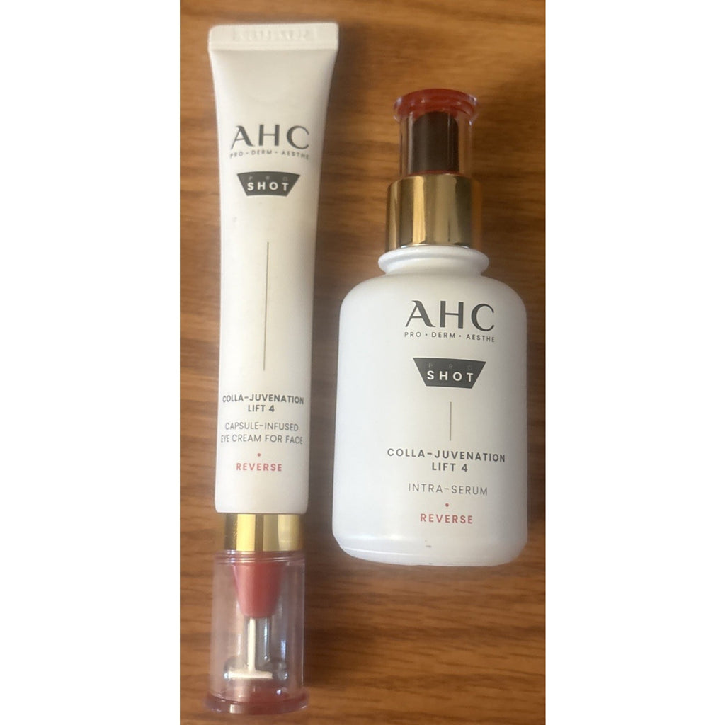 AHC Pro Shot Colla Juvenation Lift 4 Duo Serum Eye & Face Cream Set 40ml/30ml
