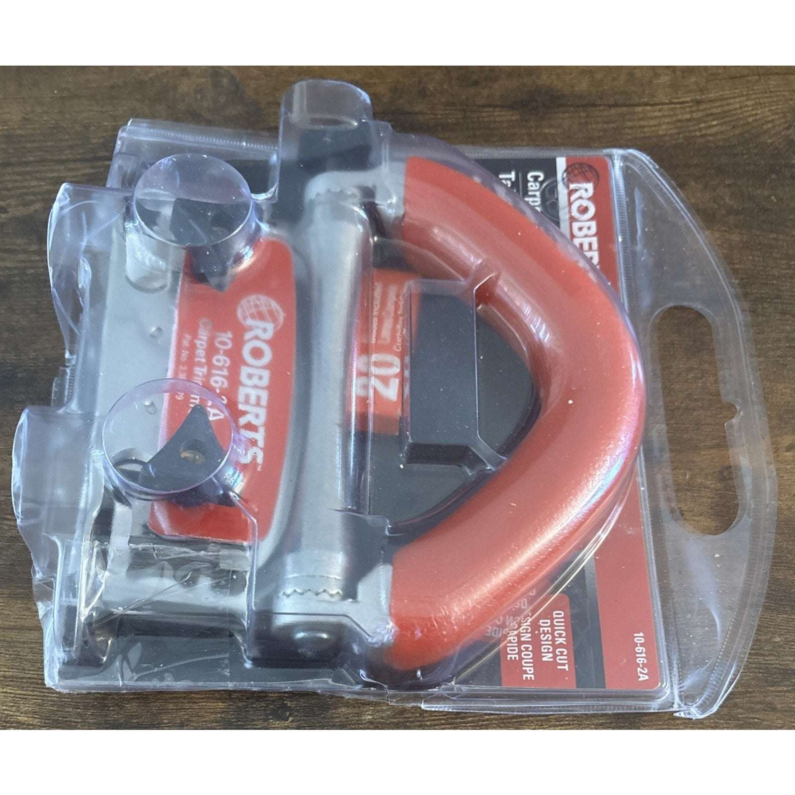 Roberts Conventional Carpet Trimmer with 20 Heavy-Duty Slotted Blades 10-616-2A