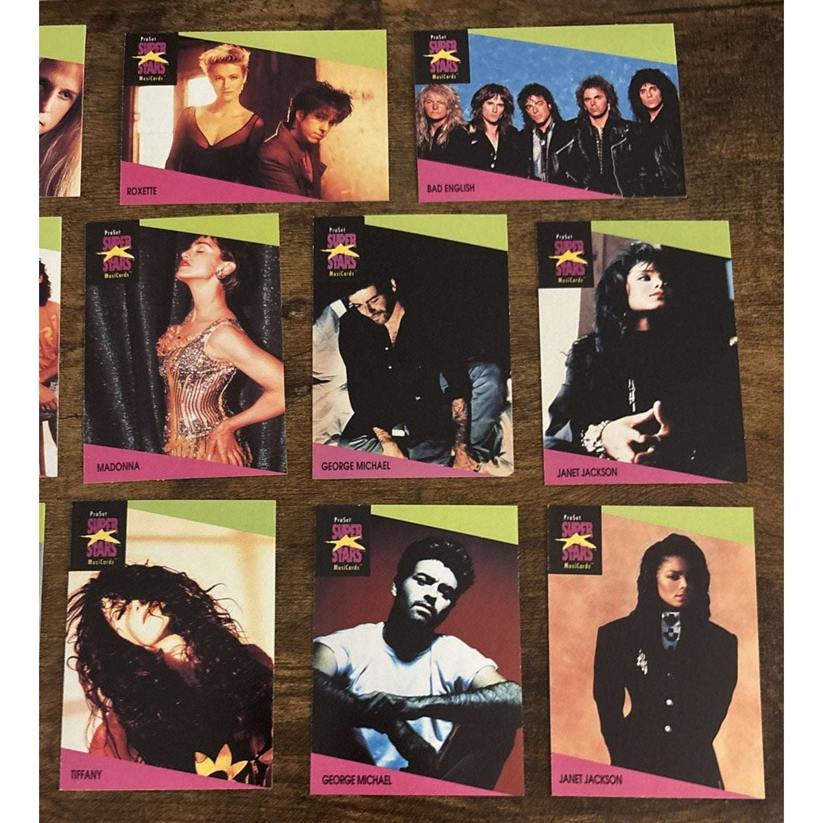1991 Pro Set Super Stars Music Cards Lot of 43 Ziggy Marley Madonna U2 INXS ++