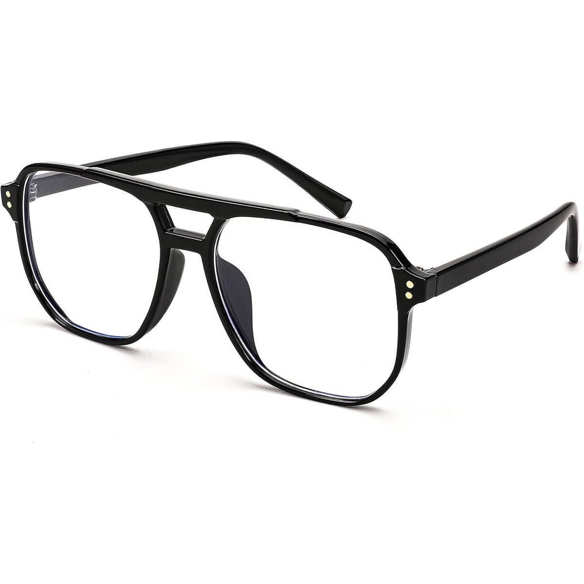 Blue Light Blocking Glasses Fake Nerd Clear Square Computer Lightweight Oversize