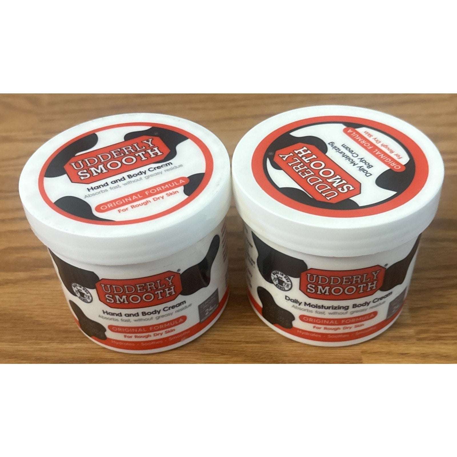 2 Pack Udderly Smooth Body Cream Soft Smooth Skin Original Formula, 10 Oz Each