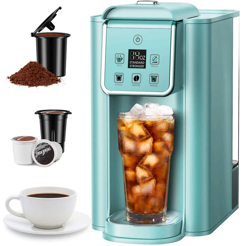 SHARDOR Single Serve Coffee Maker, Hot & Iced Coffee Machine K Cup, Pod & Ground