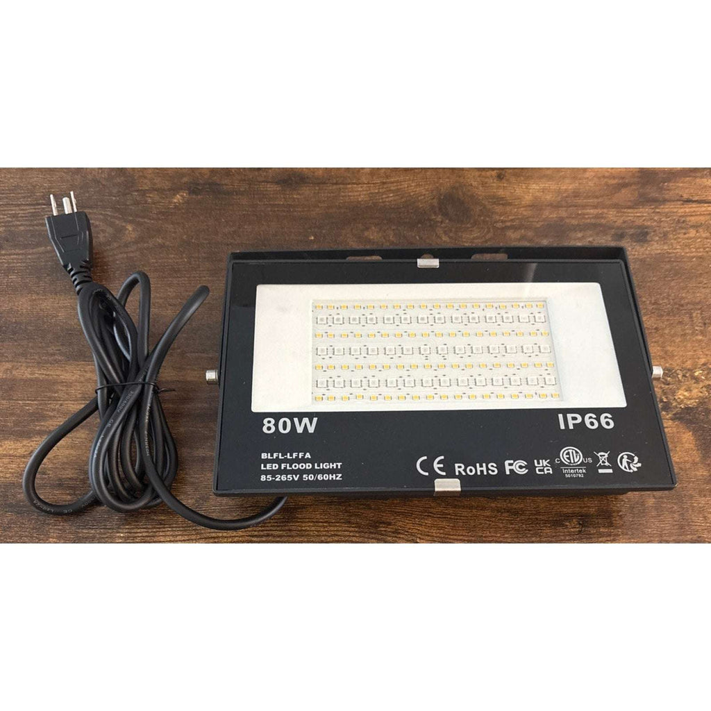 MELPO LED Flood Lights Outdoor 80W IP66 8000LM Smart App Control RGB Landscape