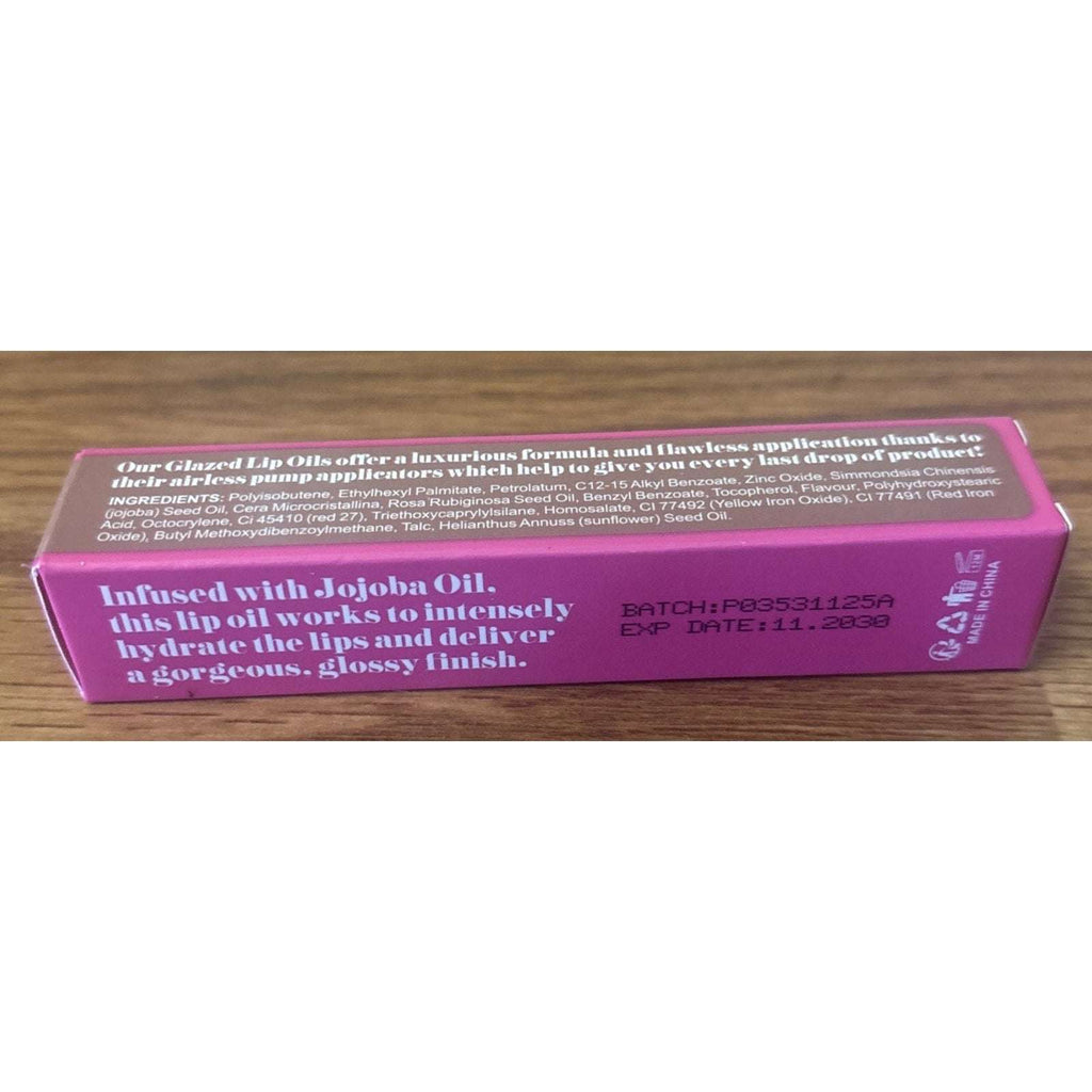 PageVine Glazed Lip Oil So Taupe – Tinted Color, All-Day Hydration & High Shine