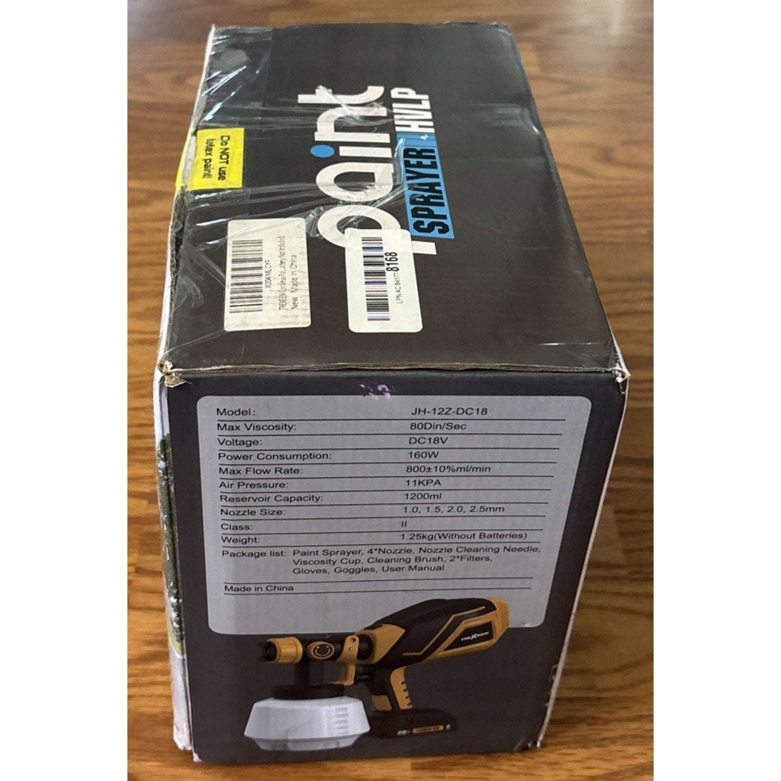TREXEEN CORDLESS PAINT SPRAYER FOR DEWALT 20V MAX BATTERY(BATTERY NOT INCLUDED)