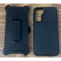 OtterBox Defender Pro Samsung Galaxy S21 Plus Case + Holster Belt Clip - Black