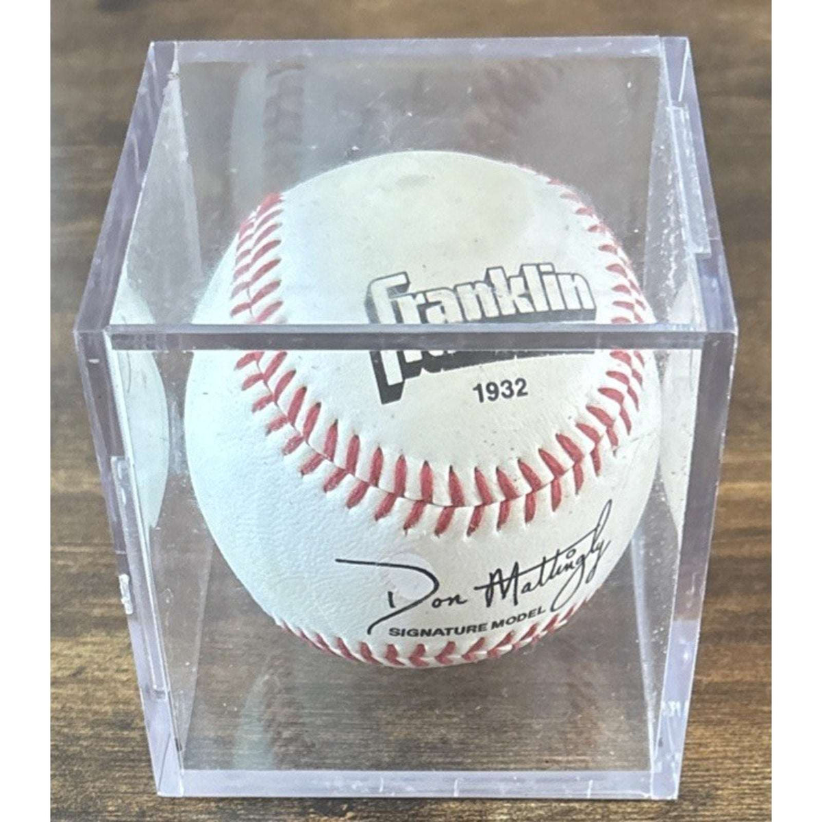 Luis Tiant Signed Autographed Franklin Don Mattingly Signature Coll. Baseball