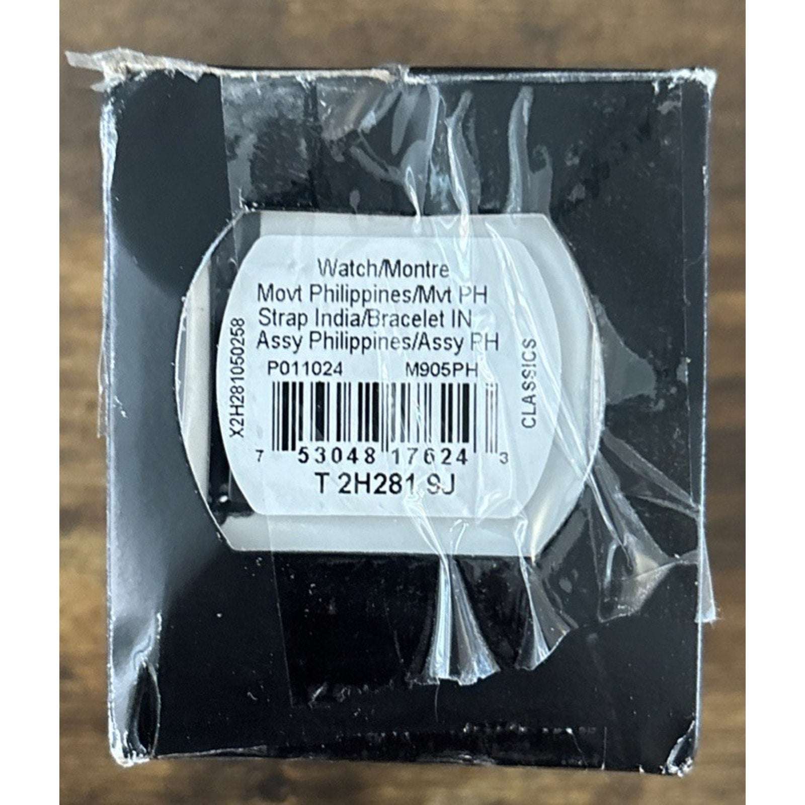 Timex Mens Easy Reader Indiglo Black Leather Watch 35mm Water Resistant T2H281