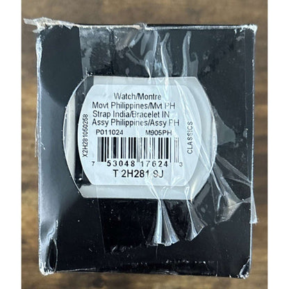 Timex Mens Easy Reader Indiglo Black Leather Watch 35mm Water Resistant T2H281