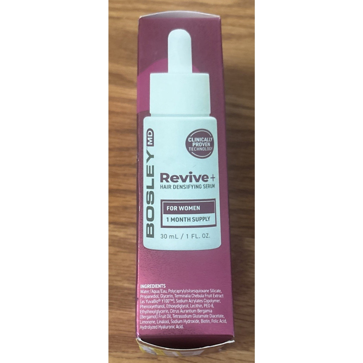 2x BosleyMD Revive + Densifying Hair Regrowth Serum for Women 2 Month Supply NEW