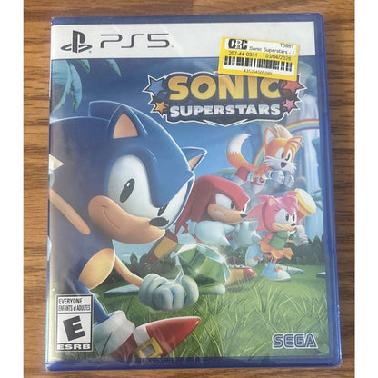 Sonic Superstars - PS5 Sony PlayStation 5 - Brand New Factory Sealed