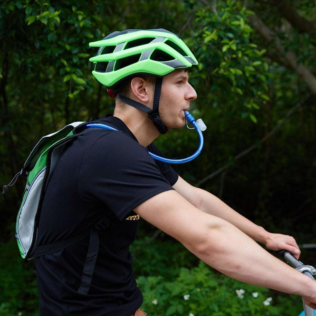 Insulated Hydration Backpack w/ 2L Bladder Lightweight Running Biking Festival