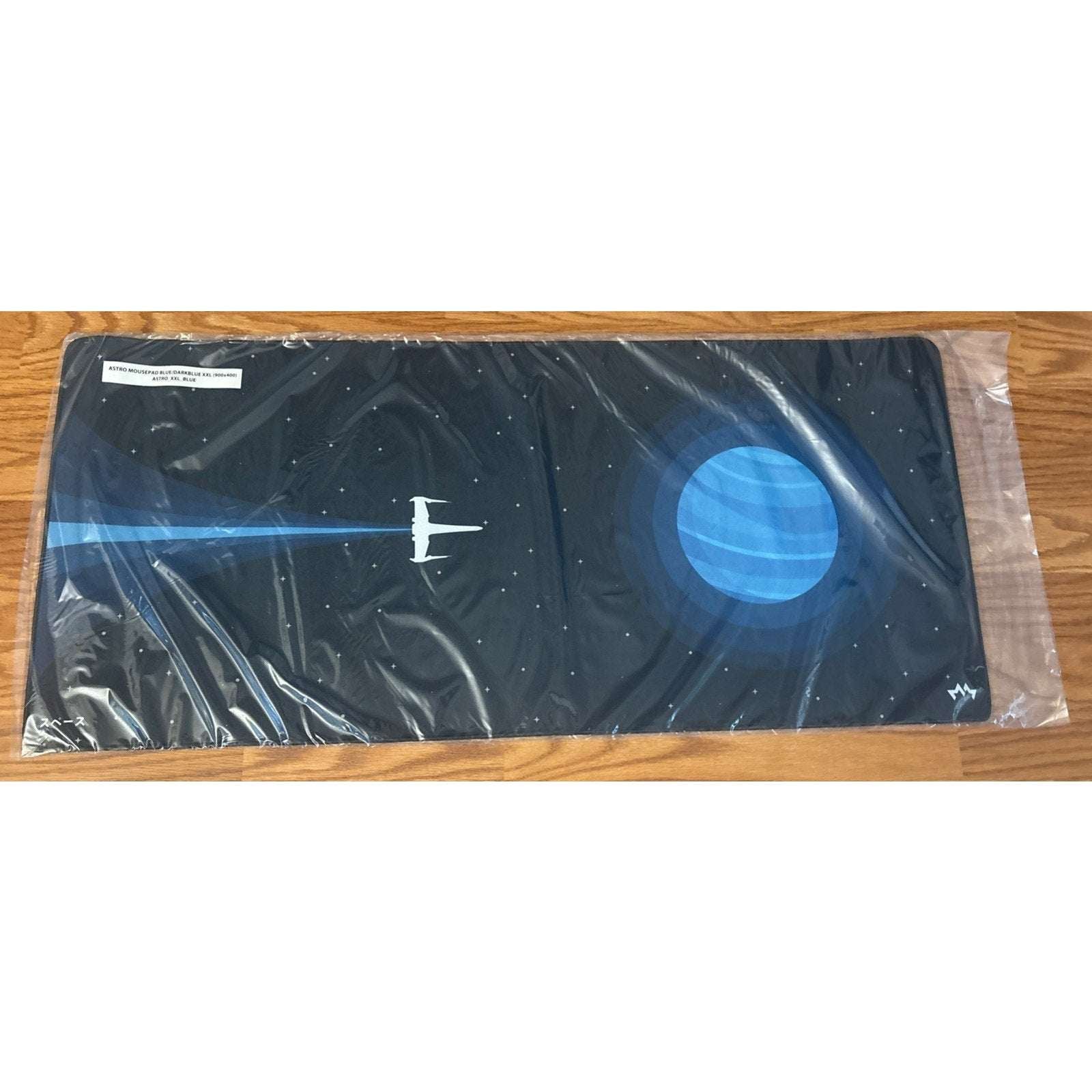 NEW MouseMods Astro Mousepad Gaming Desk Mat Blue/Dark Blue Space XXL 400 x 900
