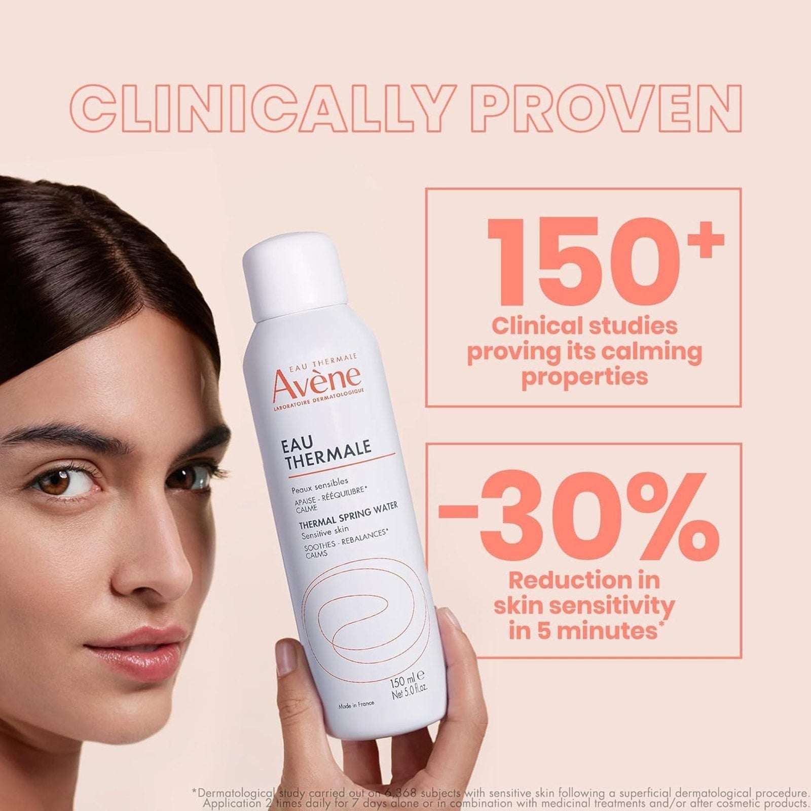 Avene Eau Thermale Spring Water for Sensitive Skin 5oz New/Sealed Soothes Calms