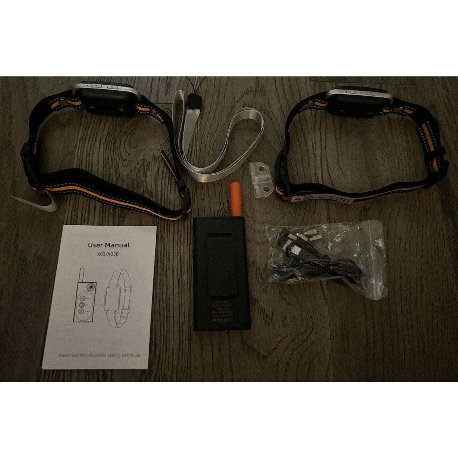Airverse 2 Dog 1600FT Waterproof Dog Training Collar w Remote 3 Modes & Voice