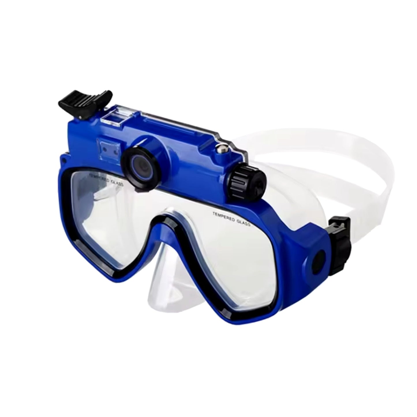Underwater 5.0MP Digital Camera Diving Snorkeling Mask, DVR W/ HD 1080P/2K Video