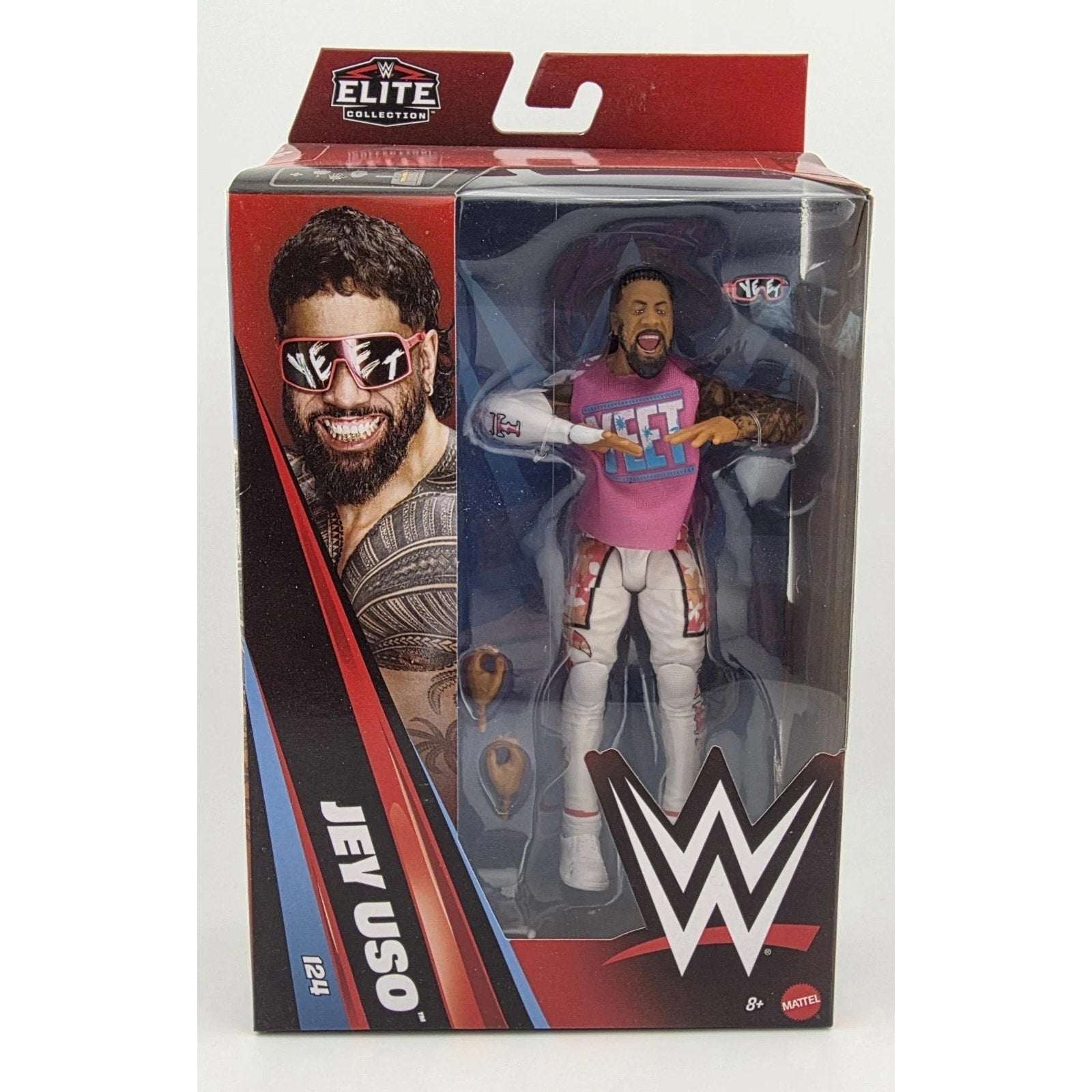 JEY USO - WWE Mattel Elite Collection Series 124 Wrestling Action Figure - NEW
