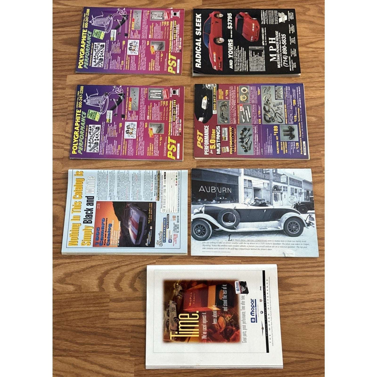 VTG Lot 7 Forward ...Daimler Chrysler, Mustang & Fords & Auto Restorer Magazines